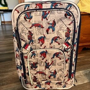 Pottery Barn Kid Spider-Man Marvel Large suitcase